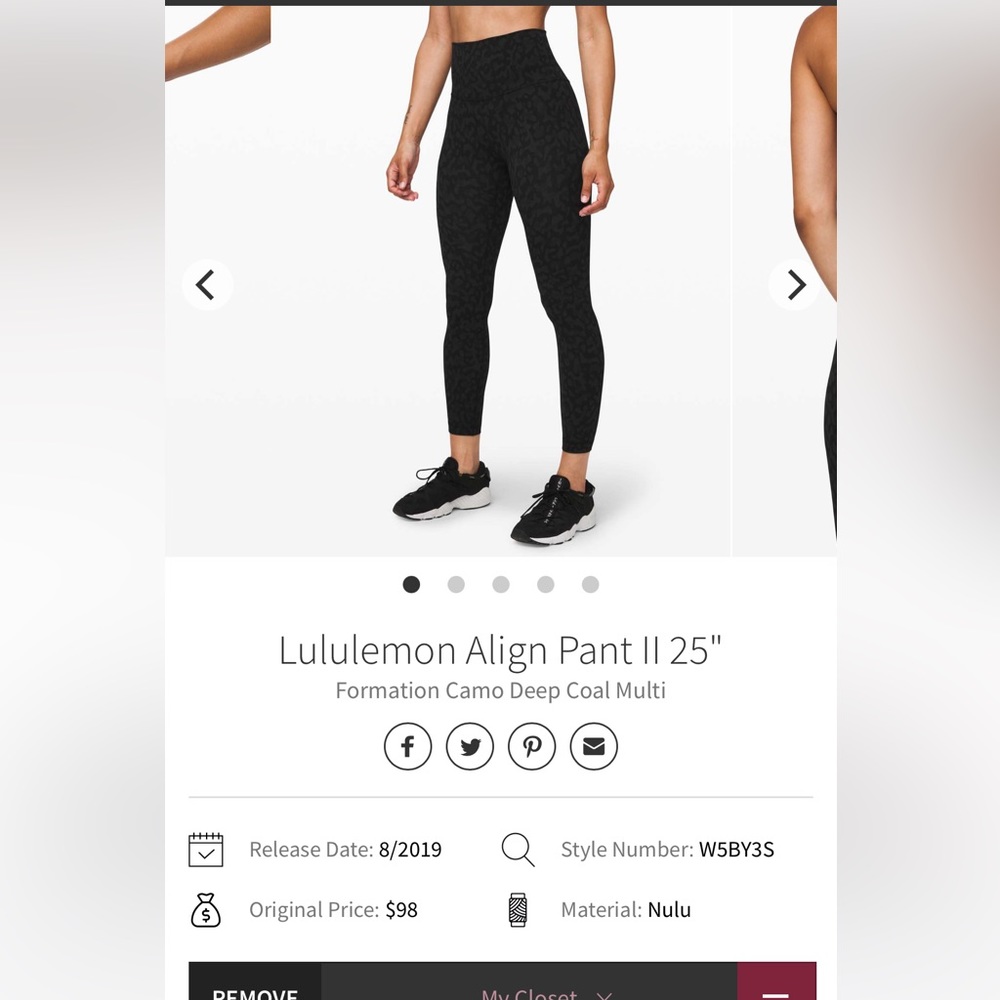 Lululemon align leggings